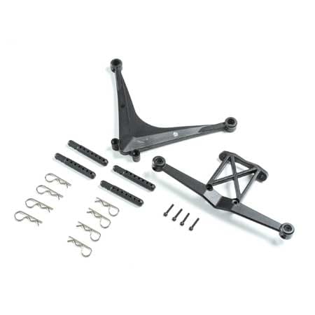 LOS231076 Body Mount Set: 22S Drag