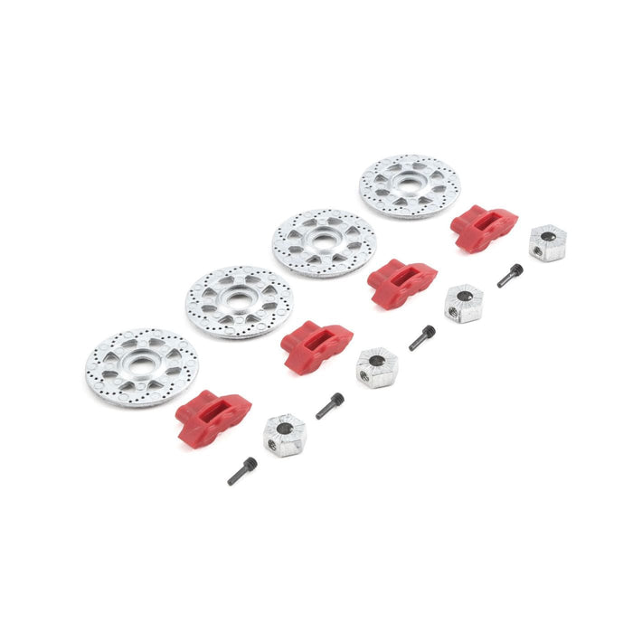 LOS232006 Hex, Rotor, Caliper & Pin Set (4): Baja Rey