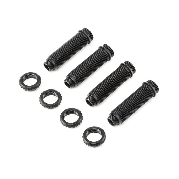 LOS234015 Front and Rear Shock Body and Collar Set: Rock Rey