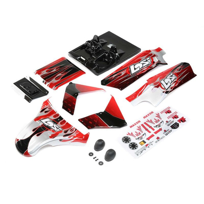 LOS250044 Body Set, Screened Losi: DBXL-E 2.0