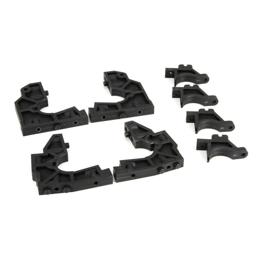 LOS251016 Front/Rear, Bulkhead Set: 1:5 4wd DB XL