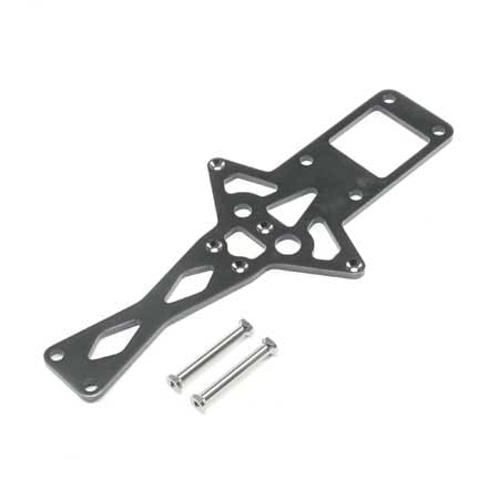 LOS251062 Center Chassis Brace & Stand Offs: Super Baja Rey