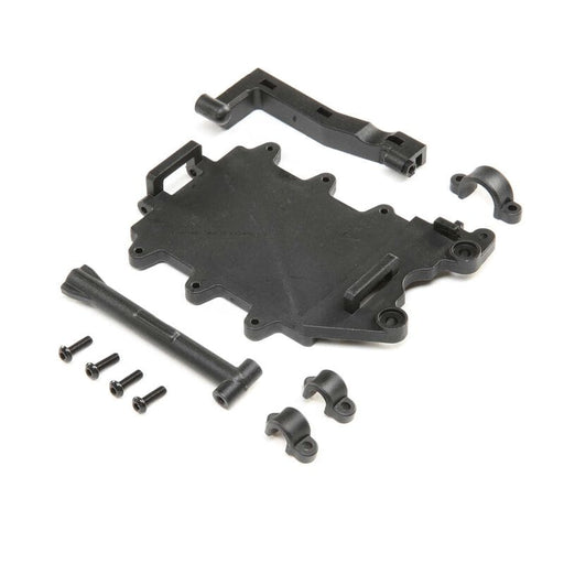 LOS251099 ESC Mounting Plate: DBXL-E 2.0