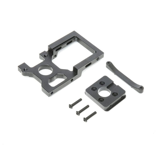 LOS252058  Motor Mount w/Adapter, Black: DBXL-E