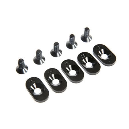 LOS252099 EngineMntInsert&Screws, BLK, 18T(5): 5ive-T 2.0