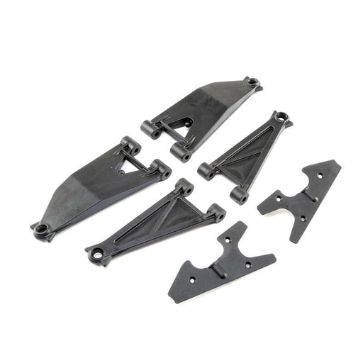 LOS254037 Front Suspension Arm Set Upper/ Lower (Left and Right): Super Baja Rey