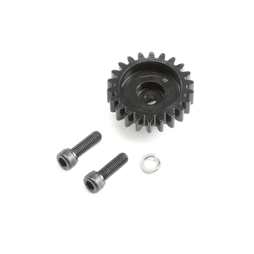 LOS352008 22T Pinion Gear, 1.5M & Hardware: 5ive-T 2.0