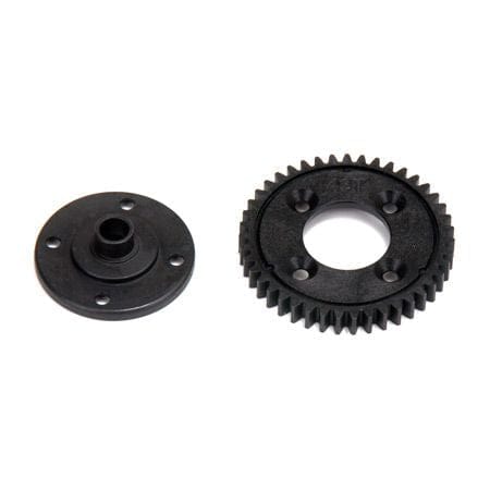 LOSA3560   43T SPUR GEAR, PLASTIC: 8E 2