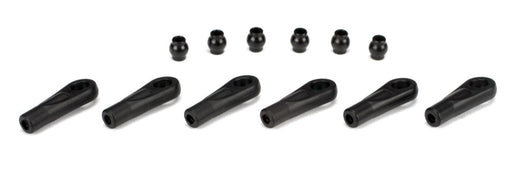 LOSA6044 HD Rod Ends & Balls: 8B, 8T