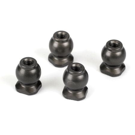 LOSA6048 Suspension Balls 8.8mm Flanged: 8B,8T