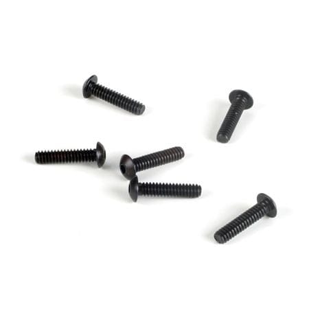 LOSA6256 4-40 x 1/2 Button Head Cap Screw (6)