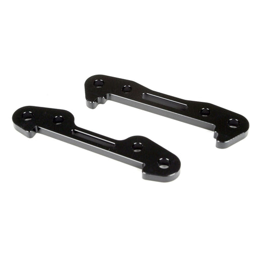 LOSB2078F Front Hinge Pin Brace Set,Alum:(2)5IVE-T, MINI WRC