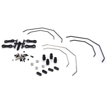 LOSB2222 Front/Rear Sway Bar Kit: 10-T