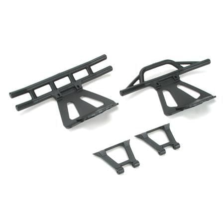 LOSB2401 Front/Rear Bumpers & Braces: LST/2, XXL/2