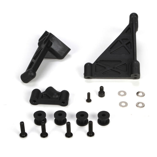 LOSB5014 Gas Tank Mount Set: 5IVE-T, MINI WRC