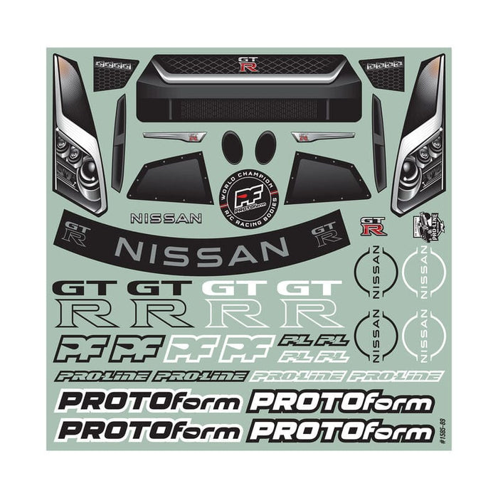 PRM158500 1/10 Nissan GT-R R35 Clear Body: Losi 22S Drag Car