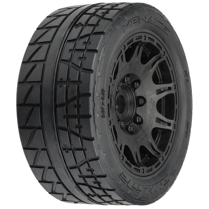 PRO1020510 Menace HP Tire Fr/Rr 5.7 Mtd 24mm Blk Raid (2)