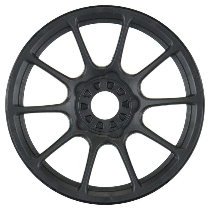 PRO278403 Mach 10 Black F/R Wheels (4) for 1:8 Buggy