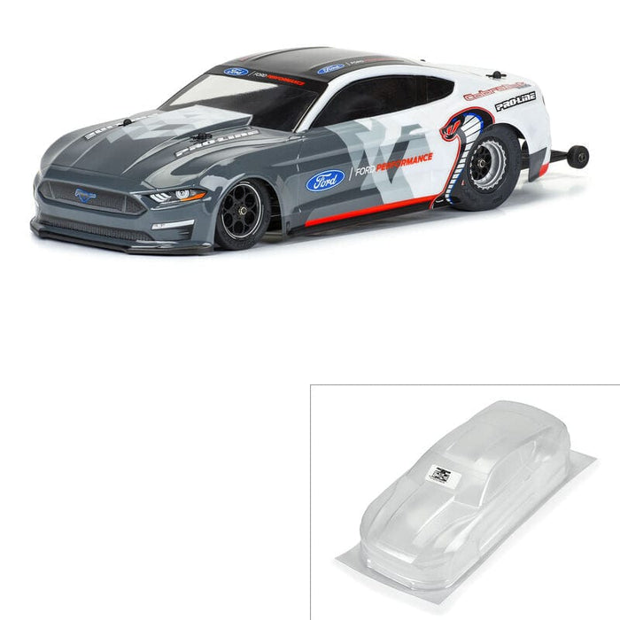 PRO360500 1/16 2021 Ford Mustang Cobra Jet Clear Body: Losi Mini Drag Car