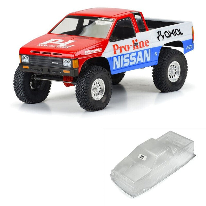 PRO360800 1/10 1987 Nissan Hardbody D21 Clear Body 12.3" (313mm) WB Crawlers