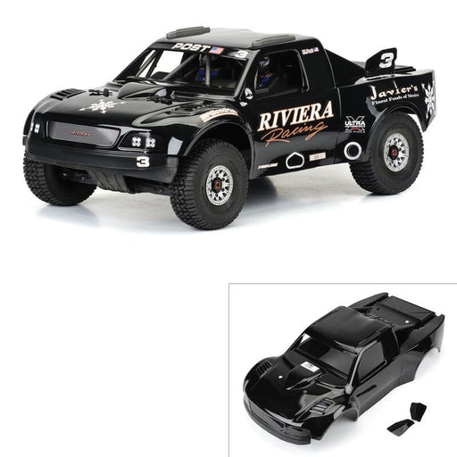 PRO361818 Pre-Cut 1997 Ford F-150 Trophy Truck “Riviera Edition” Tough Color (Black) Body for ARRMA Mojave 6S