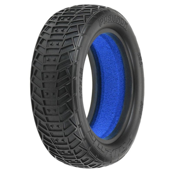 PRO825703 1/10 Front Positron 2.2 2WD M4 Tires with Closed Cell Foam inserts: Off-Road Buggy (2)