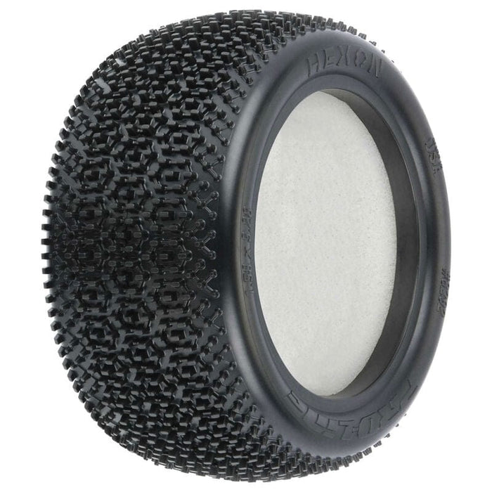 PRO8292303 1/10 Hexon CR3 Rear 2.2" Carpet Buggy Tires (2)