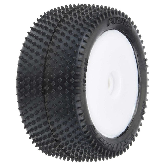 PRO829713  Prism Carpet Tires MTD White Mini-B Rear