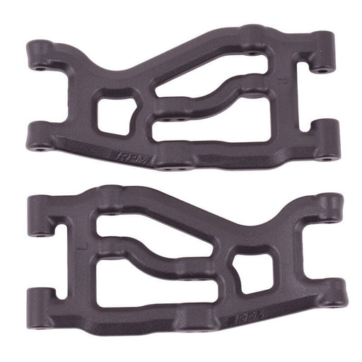 RPM70472 Front A-Arms, Black: Axial EXO Terra Buggy