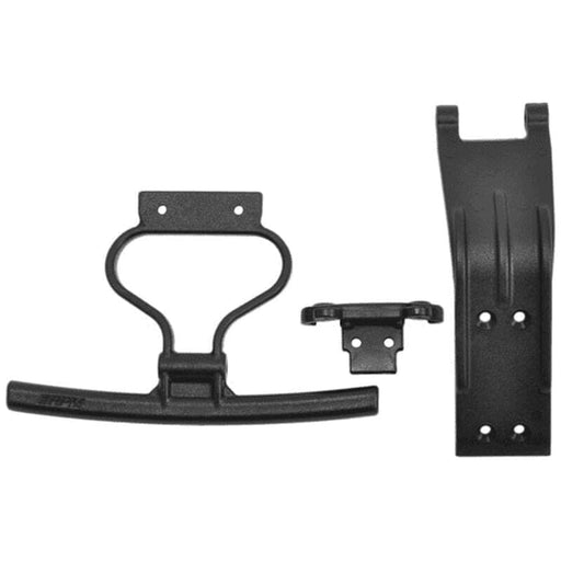 RPM73662,Front Bumper & Skid Plate: Losi Rock Rey