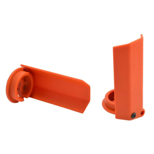 RPM80438 Shock Shaft Guards, Orange: Traxxas X-Maxx