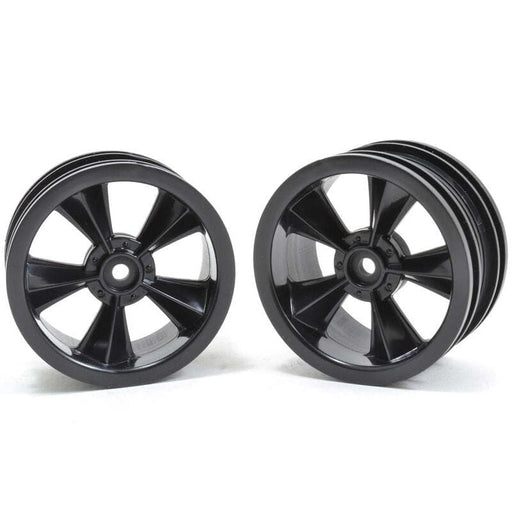 RPM81552 "N2O" Resto-Mod Sedan Wheels, Gloss Black (2)