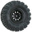 RPM82232 1/10 Revolver Crawler Front/Rear 2.2 Wheels with Wide Base, 12mm Hex, Black (2)