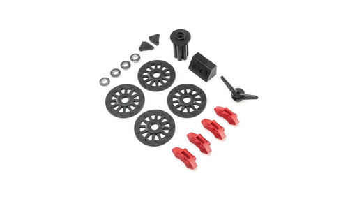 LOS250024 Brake and Spare Tire Accessory Set: Super Baja Rey