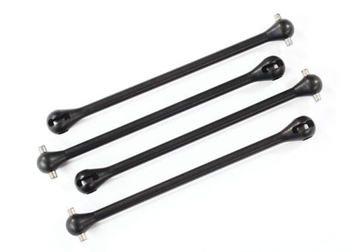 TRA8996A Traxxas Driveshaft, steel constant-velocity, WideMAXX (shaft only, 109.5mm) (4)