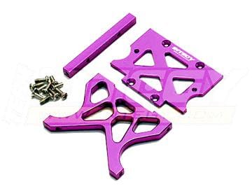 INTT6959PURPLE Main Chassis Support Mount for HPI E-Savage T6959PURPLE