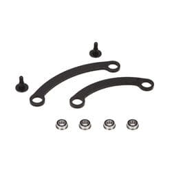 TLR244005 Steering Rack Set w/Bearings, Short/Long: 8B 3.0