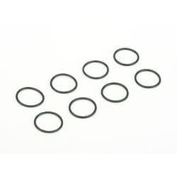 TLR334000 O-Rings, Bleeder Shock Cap (8): TEN