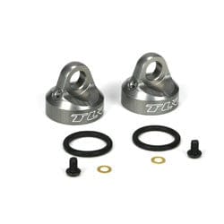 TLR5062 Bleeder Shock Caps, Aluminum (2): TEN