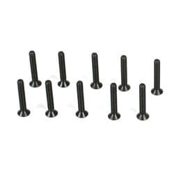 TLR5959 Flathead Screws, M2.5 x 16mm (10)