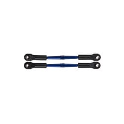  Turnbuckles, aluminum (blue-anodized), toe links, 61mm (2)