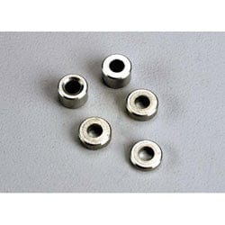 Aluminum spacers: 3x6x1.5mm (2)/ 3x6x2.5mm (1)/ 3x6x3.8mm (2)