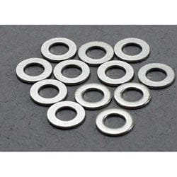 TRA2746 Washers, 3x6mm metal (12)