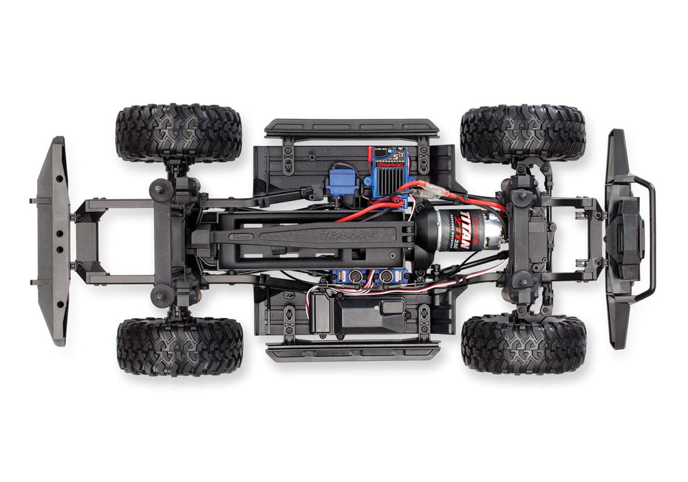 TRA82056-4 BLUE TRX-4 Scale and Trail Crawler with Land Rover© Defende