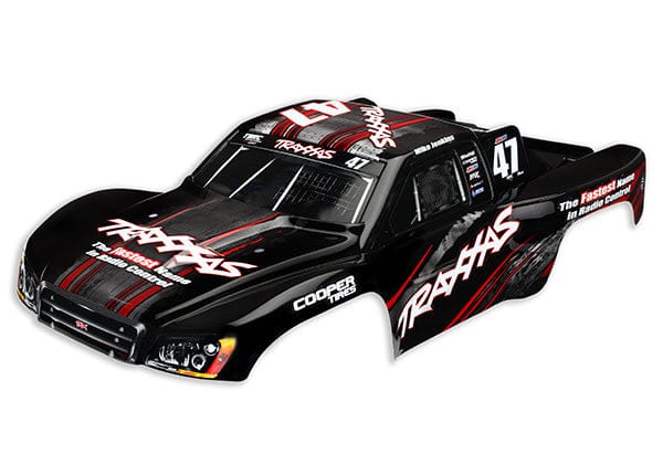 TRA4418 Traxxas Body Nitro Slash 47 Mike Jenkins painted decals applied