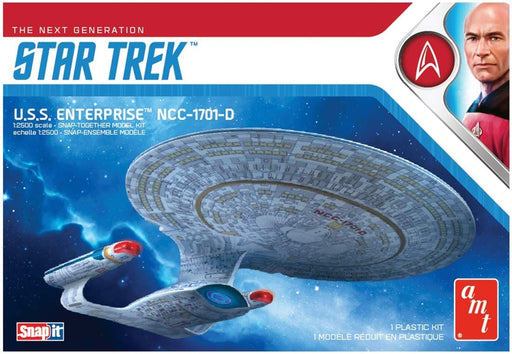 AMT1126M 1/25000 Star Trek USS Enterprise-D, Snap