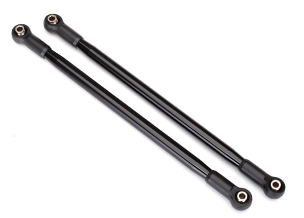 TRA8542T Traxxas Suspension link, rear (upper) (aluminum, black-anodized) (10x206mm, center to center) (2) (assembled with hollow balls)