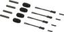 ARA320477 Brace Rod Ends with Pins And Retainers (4)