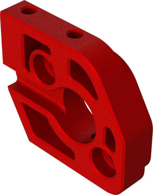 ARA320483 Aluminum Motor Plate, Red