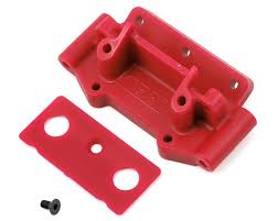 RPM73759 FR BULKHEAD RED 2WD 1/10